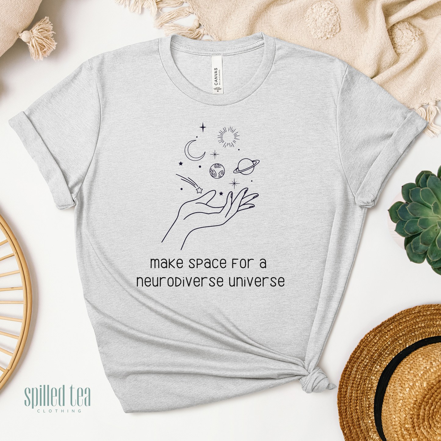 Make Space For A Neurodiverse Universe T-Shirt