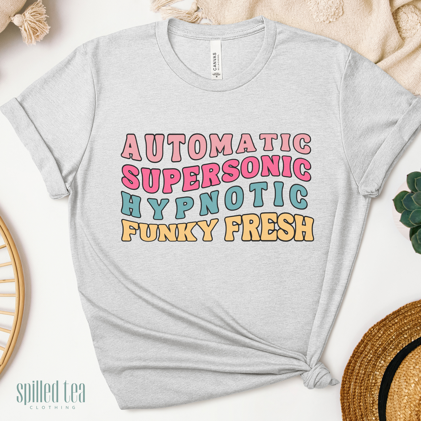 Automatic, Supersonic, Hypnotic, Funky Fresh T-Shirt