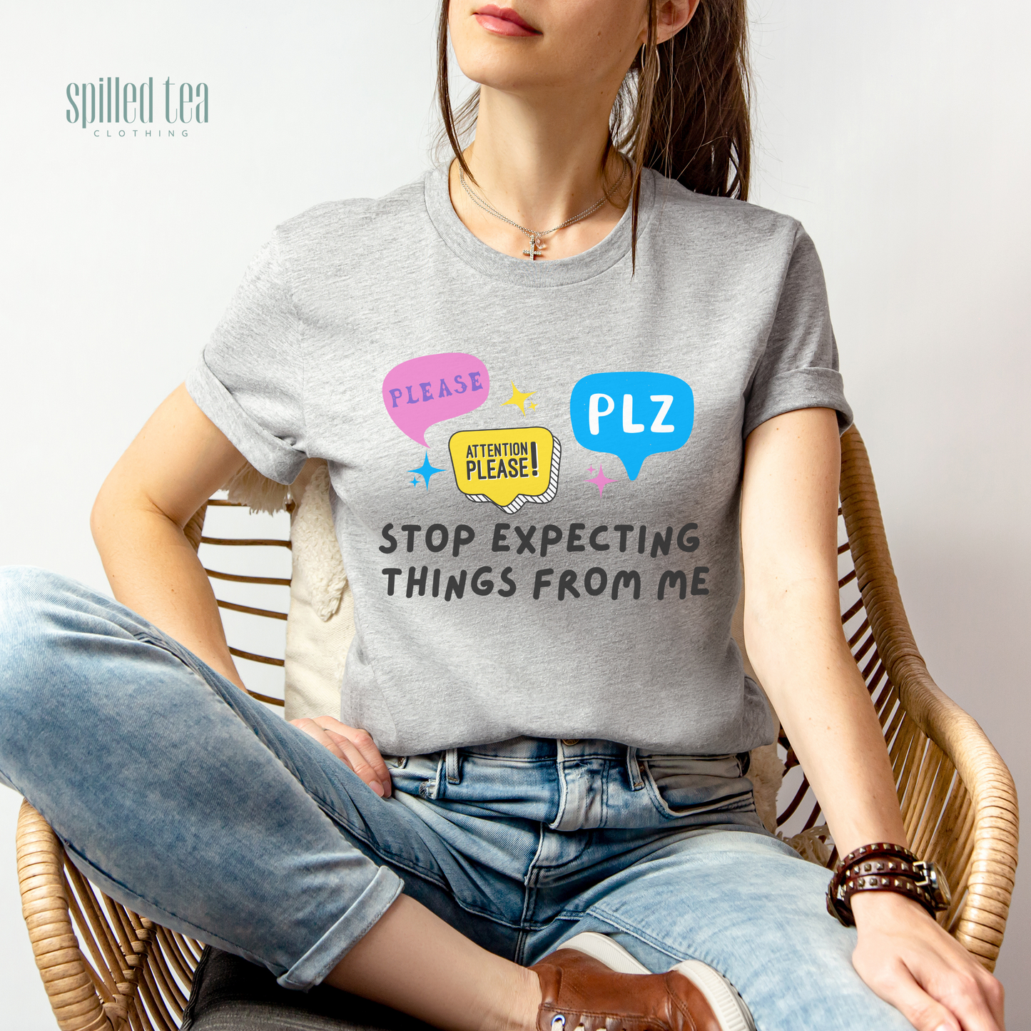 Please Stop Expecting Things From Me T-Shirt