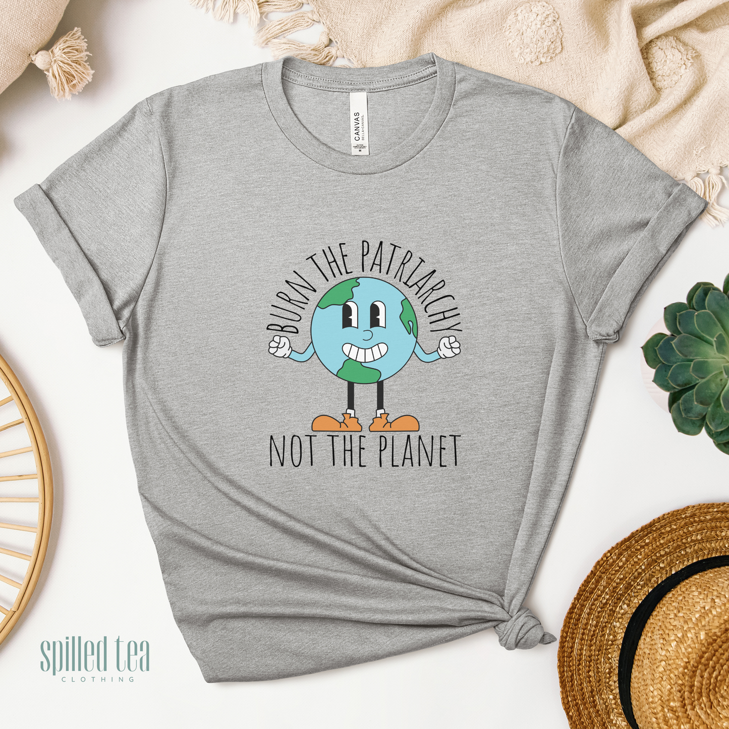 Burn The Patriarchy, Not The Planet T-Shirt