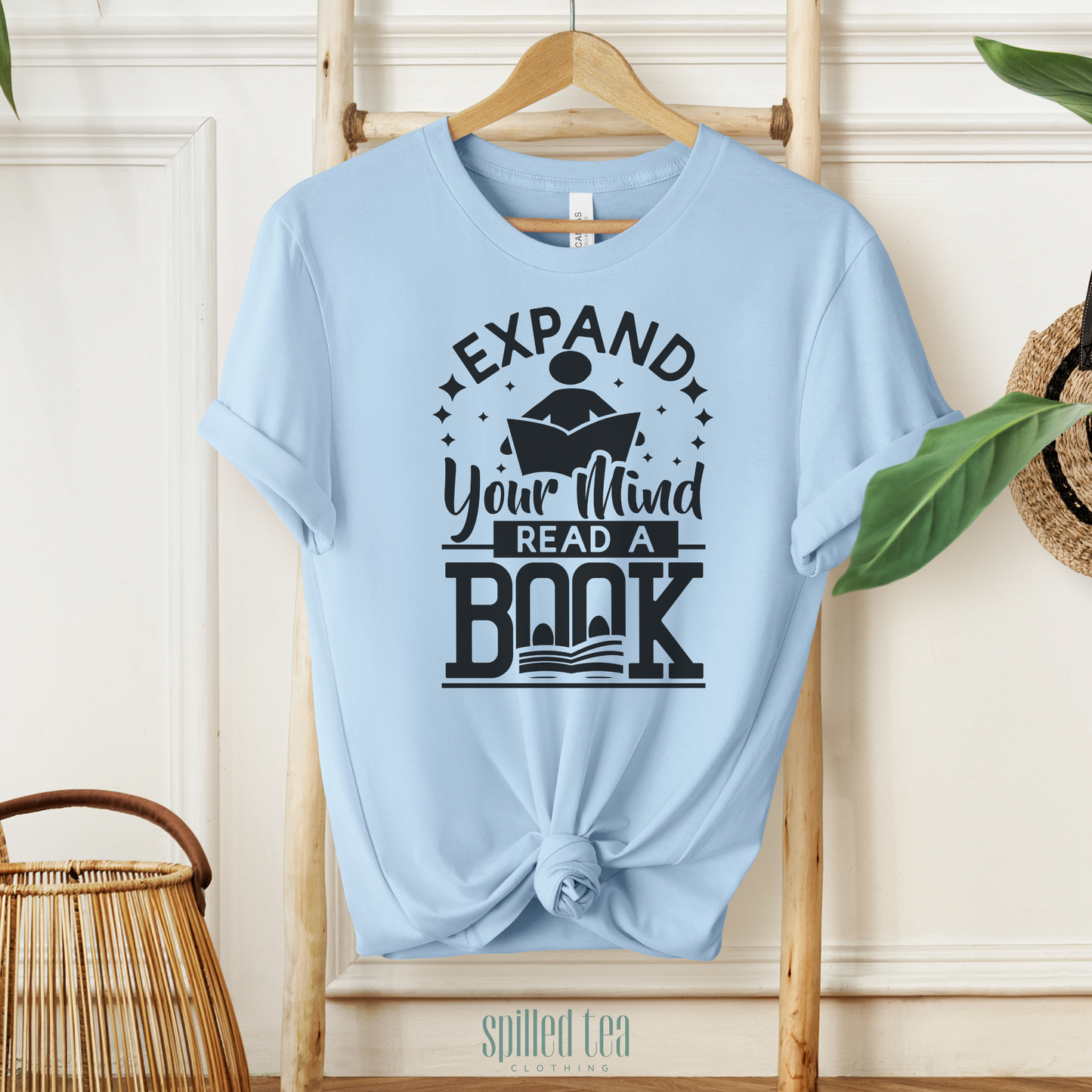 Expand Your Mind Read A Book T-Shirt