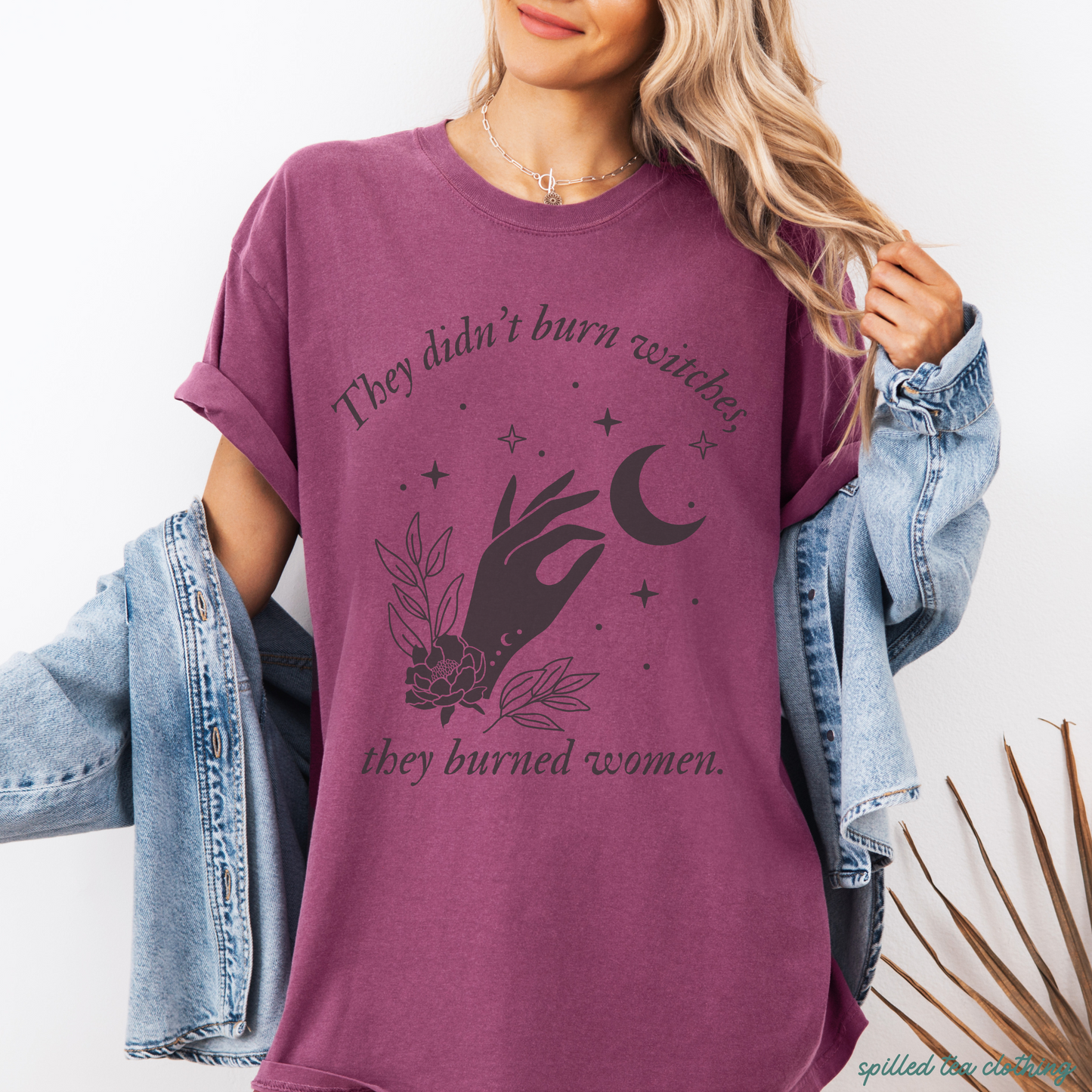 They Didn't Burn Witches T-Shirt