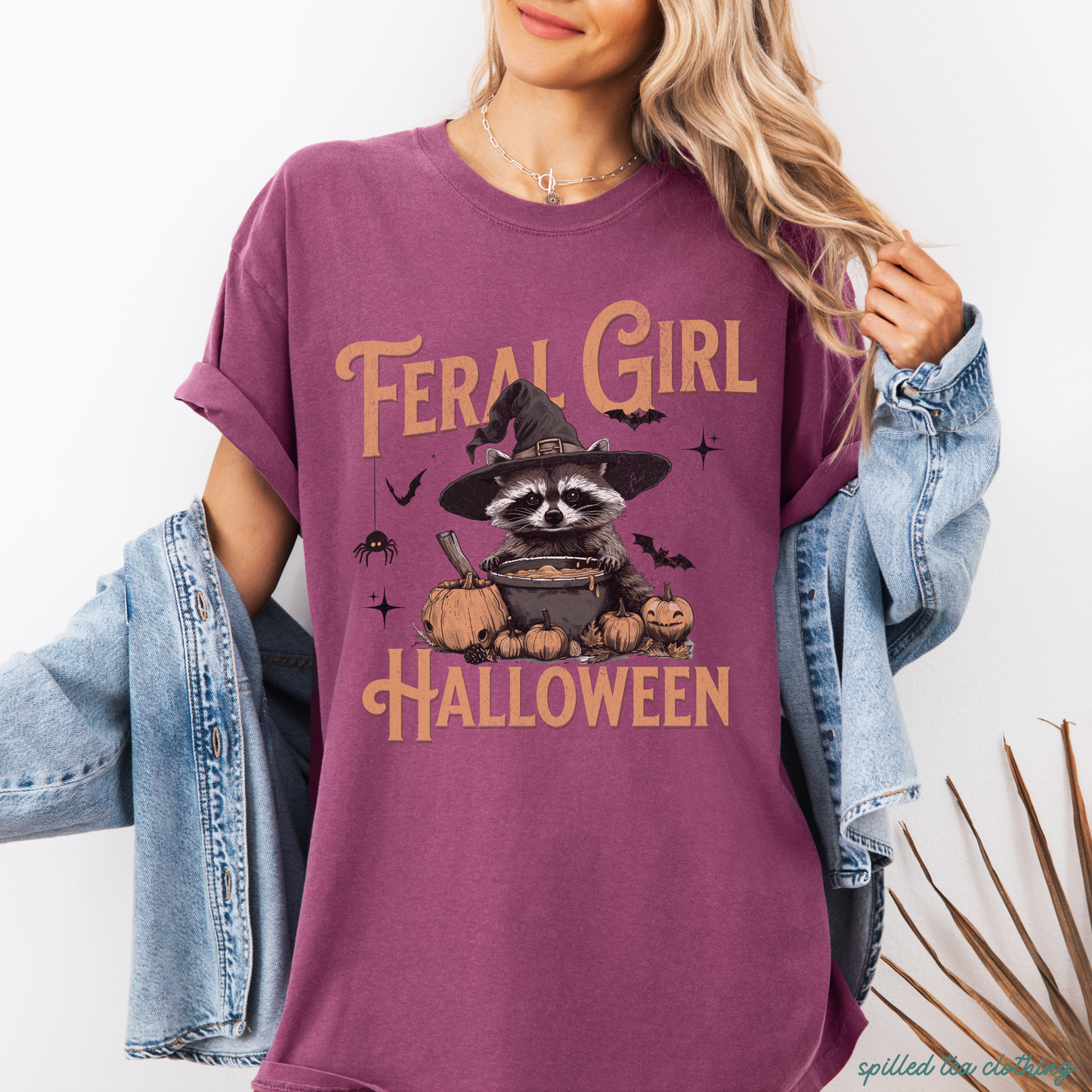 Feral Girl Halloween T-shirt