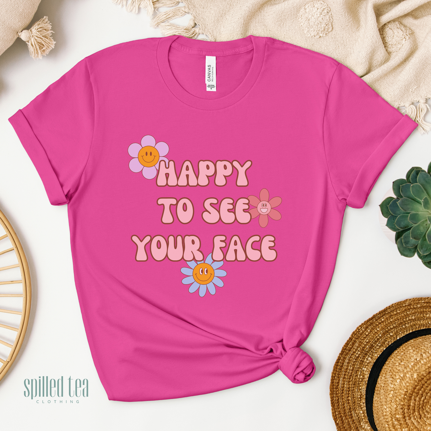 Happy To See Your Face T-Shirt