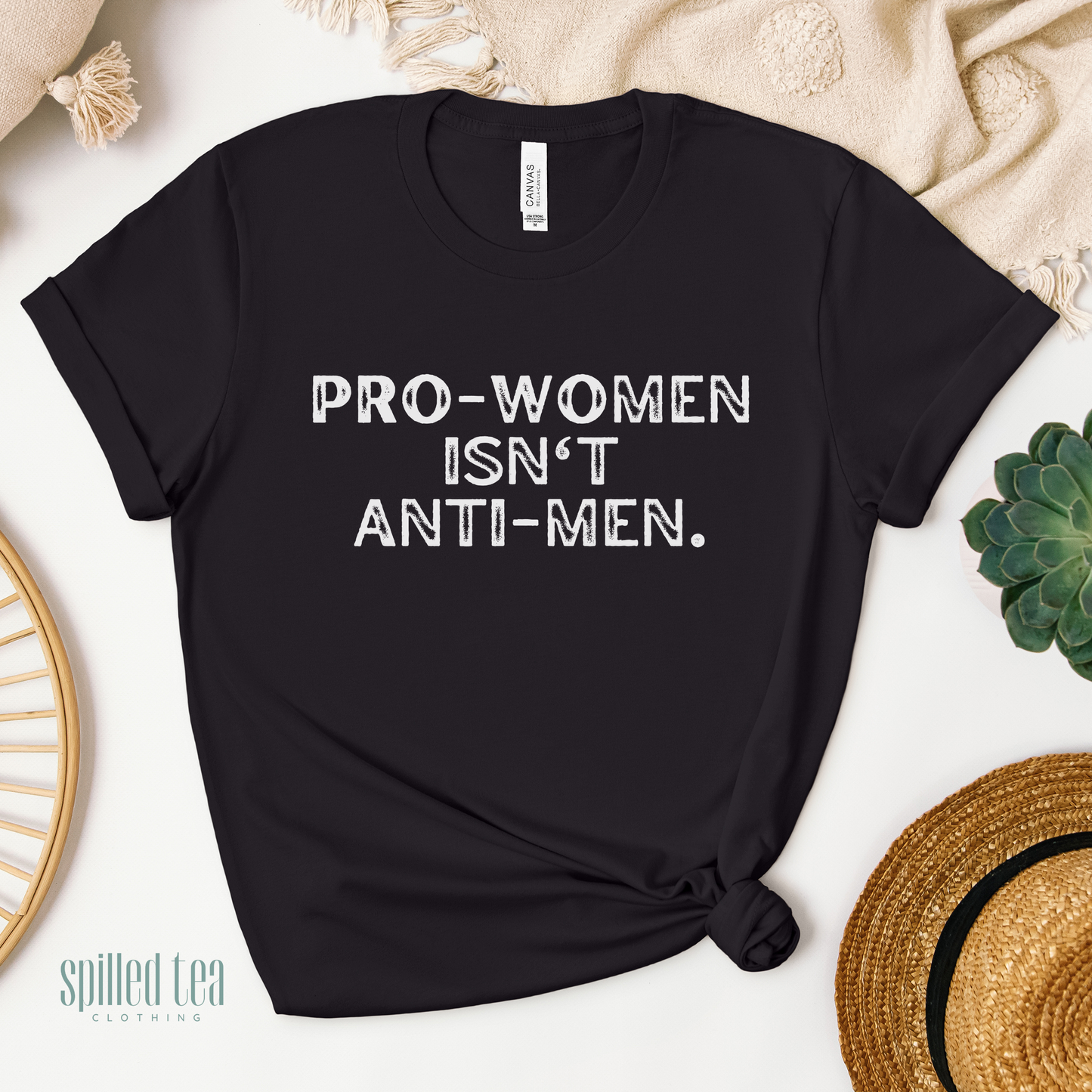 Pro-Women Isn't Anti-Men T-Shirt