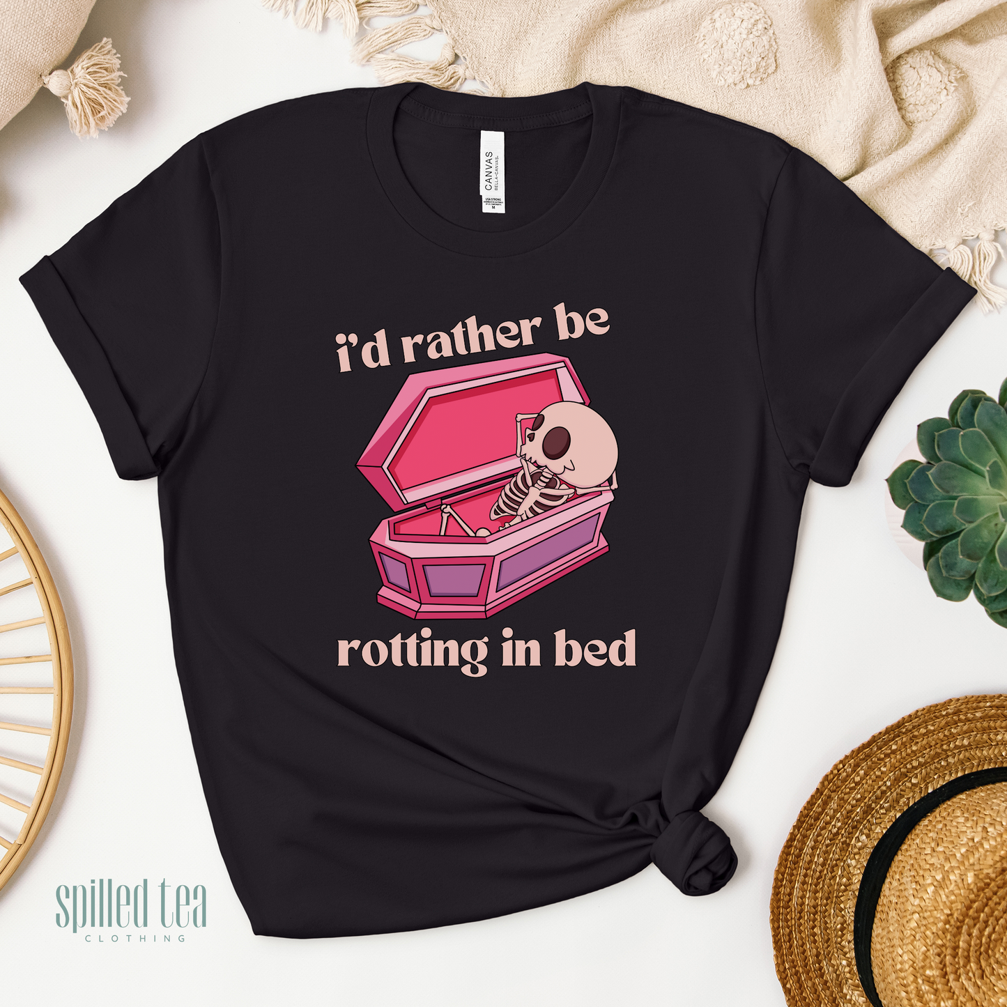 I'd Rather Be Rotting In Bed T-Shirt