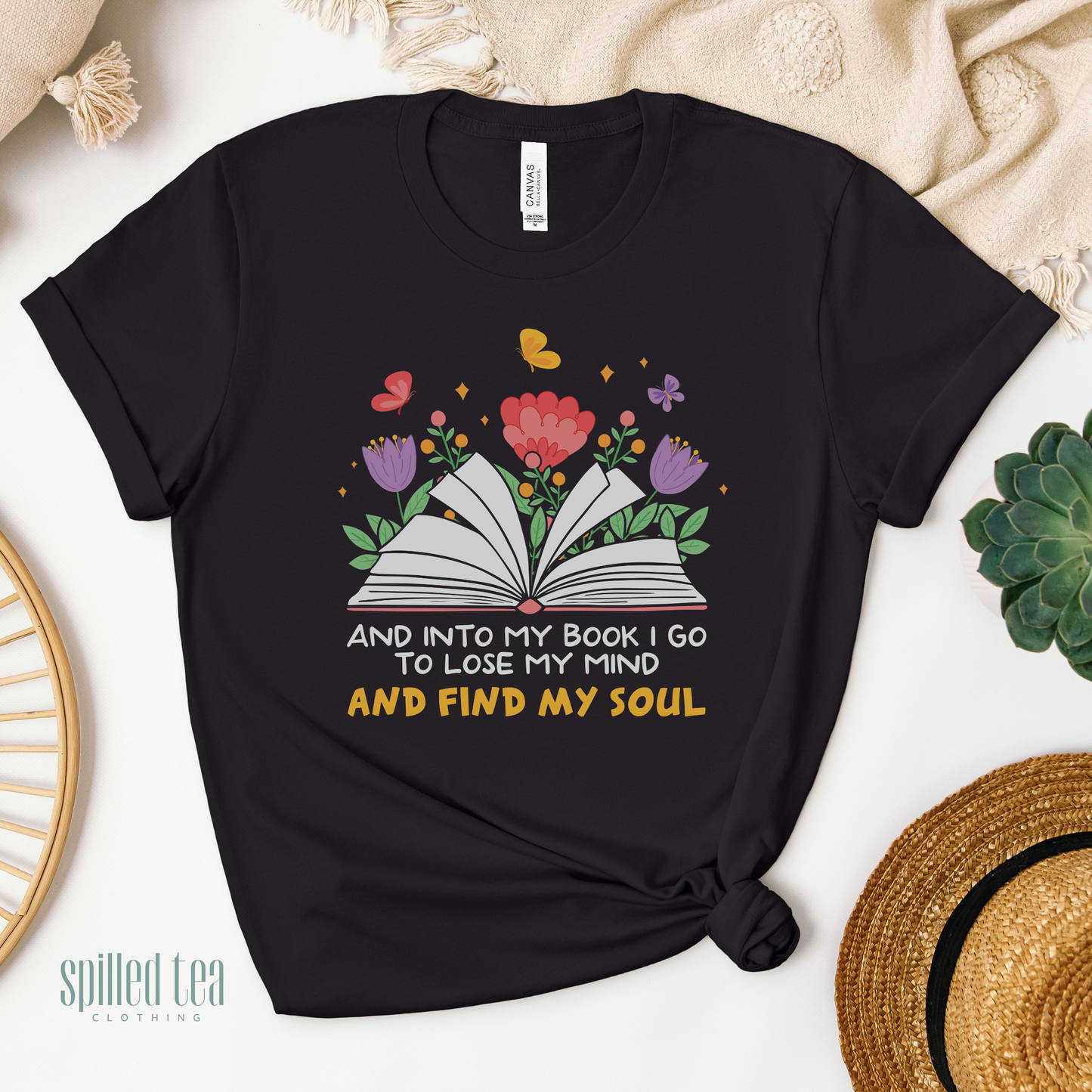 And Into My Book I Go T-Shirt