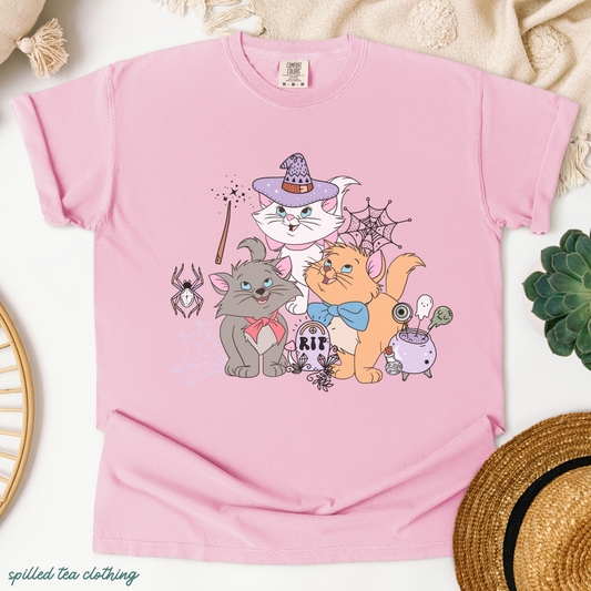 Kitten Halloween Character T-Shirt