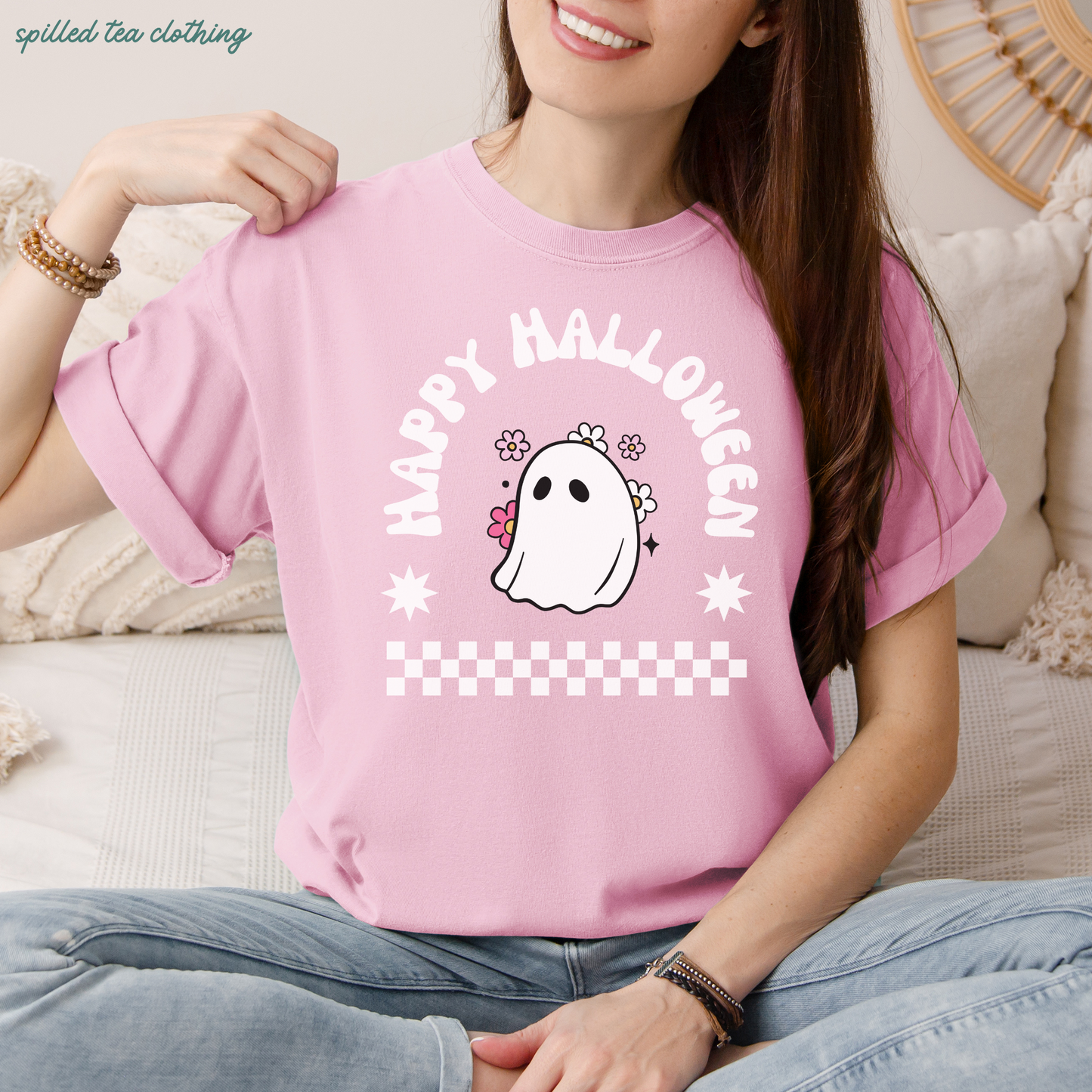 Happy Halloween Ghost T-Shirt