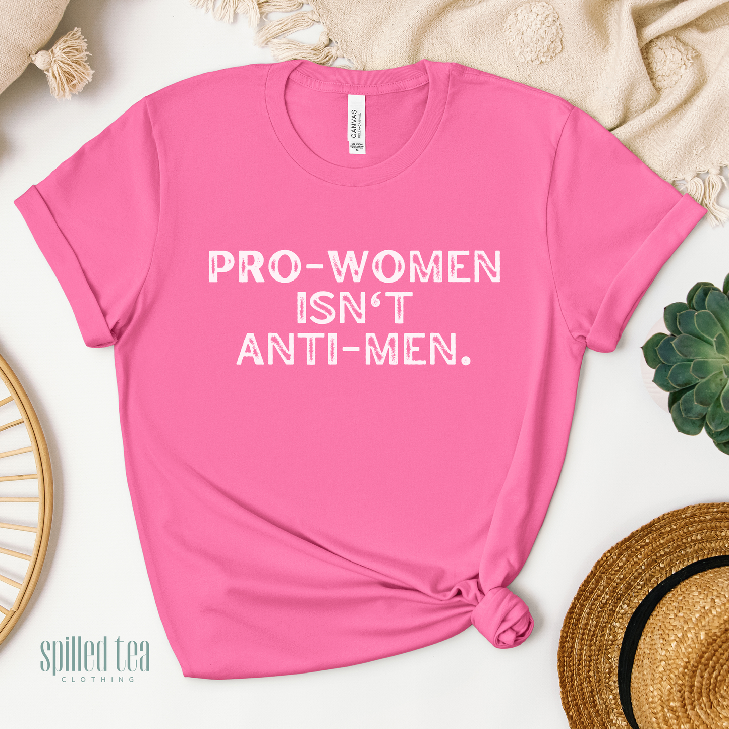 Pro-Women Isn't Anti-Men T-Shirt