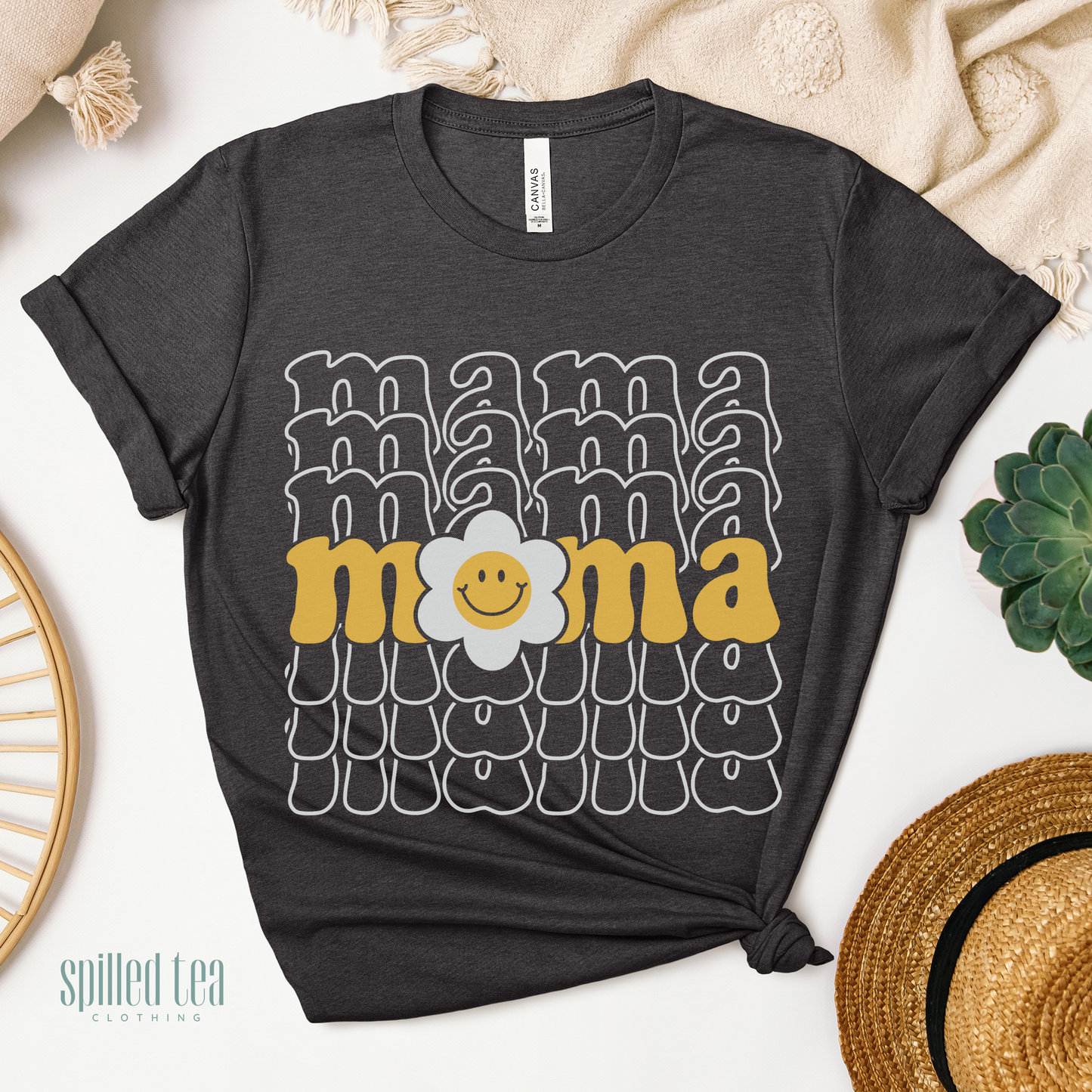 Mama (Flower Power) T-Shirt