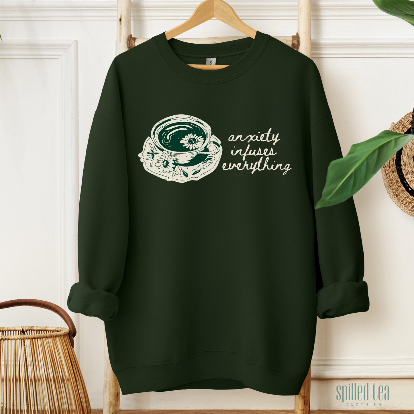 Anxiety Infuses Everything Sweatshirt