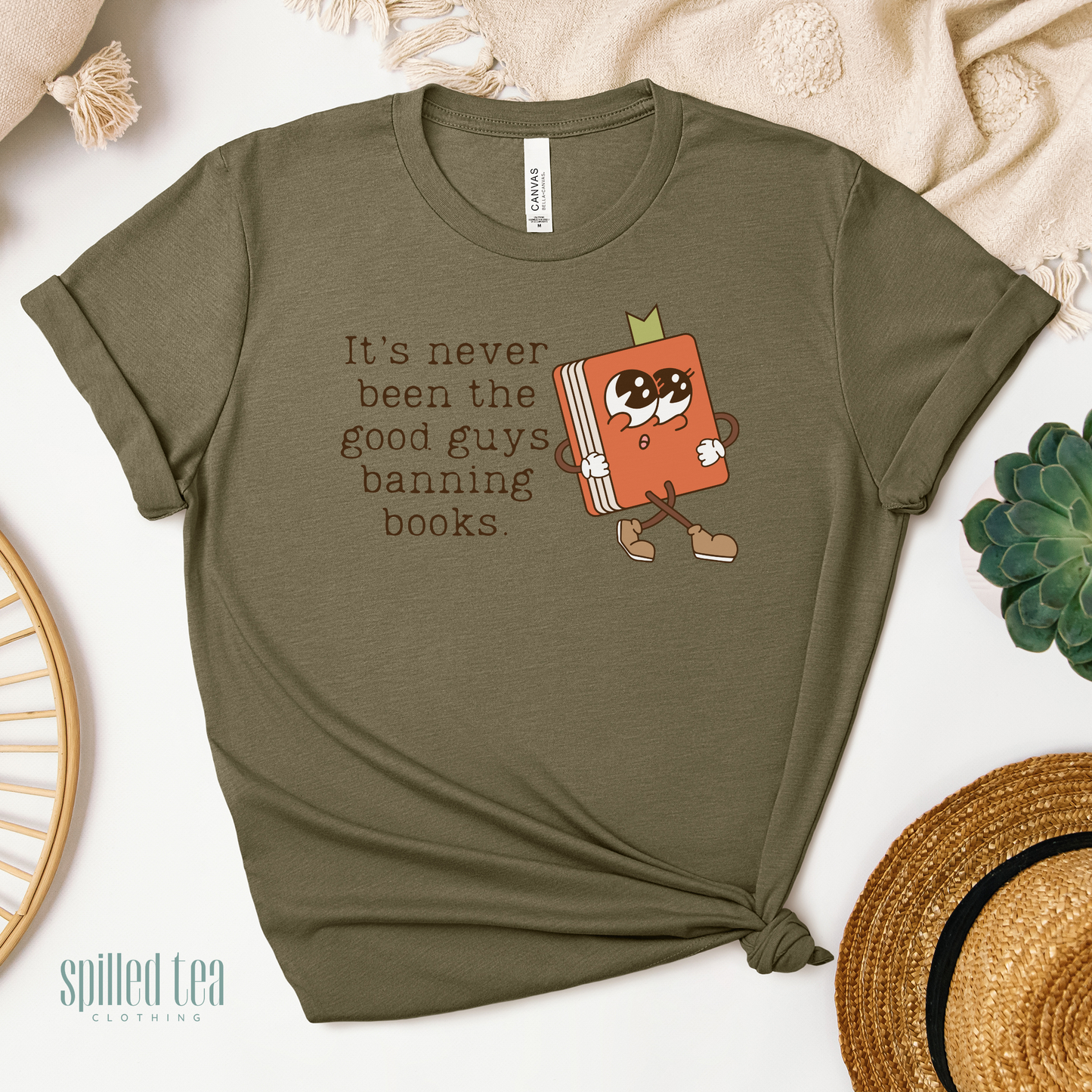 It's Never Been The Good Guys Banning Books T-Shirt