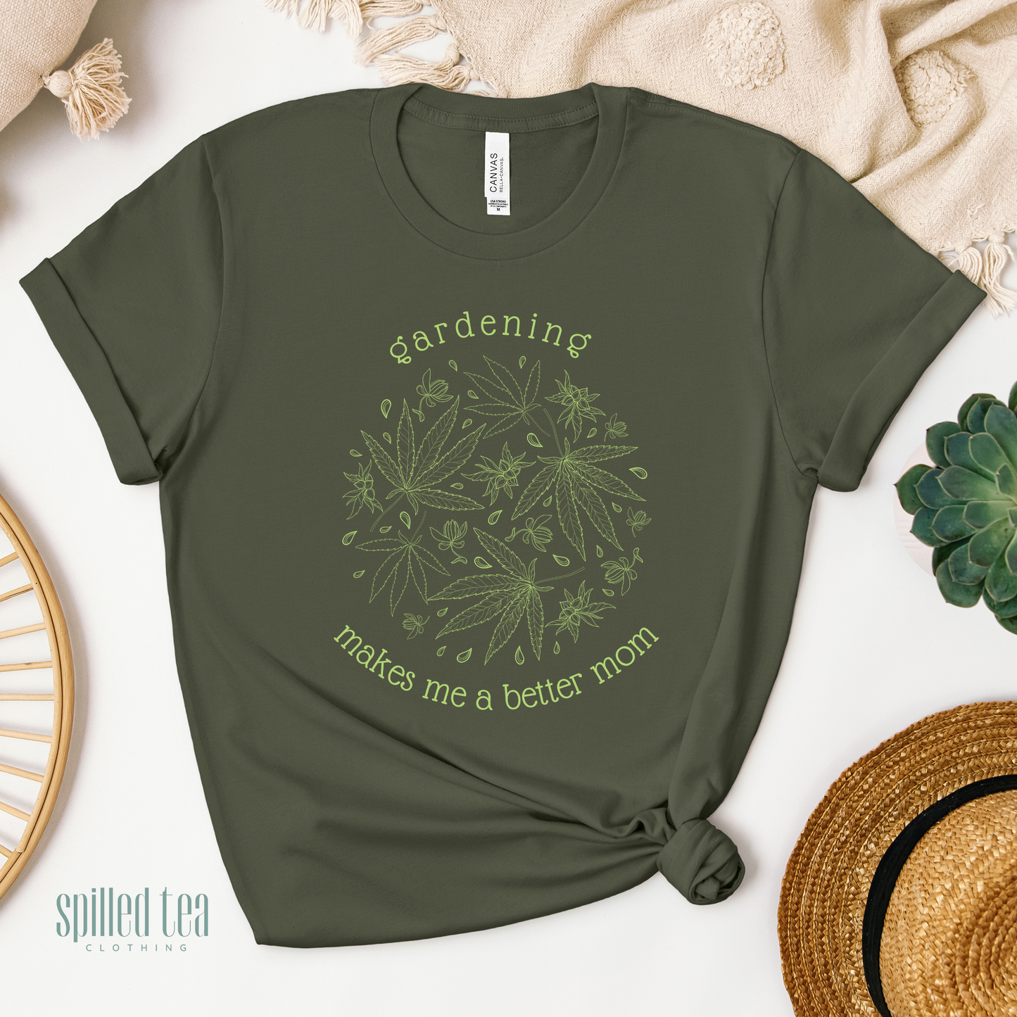 Gardening Makes Me A Better Mom T-Shirt (4/20)