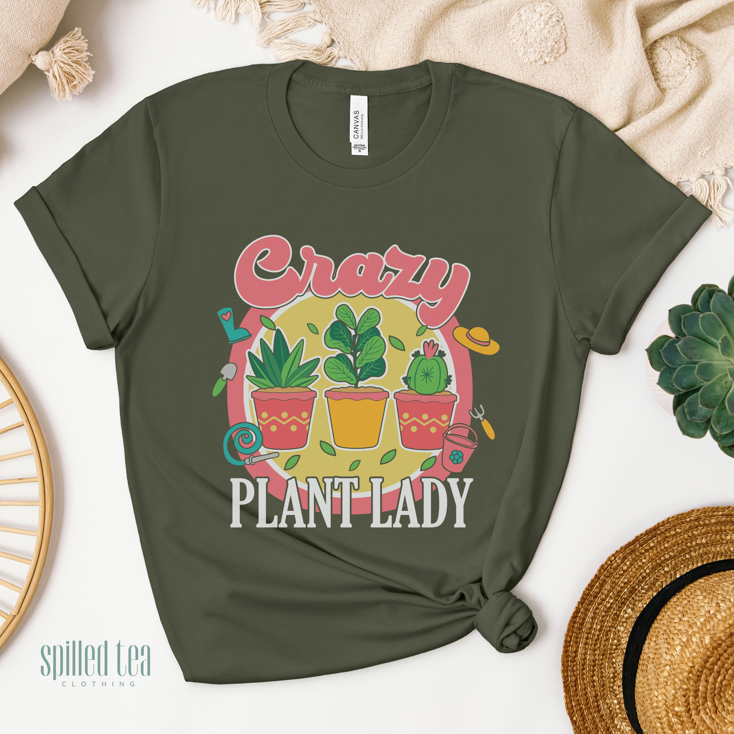 Crazy Plant Lady T-Shirt