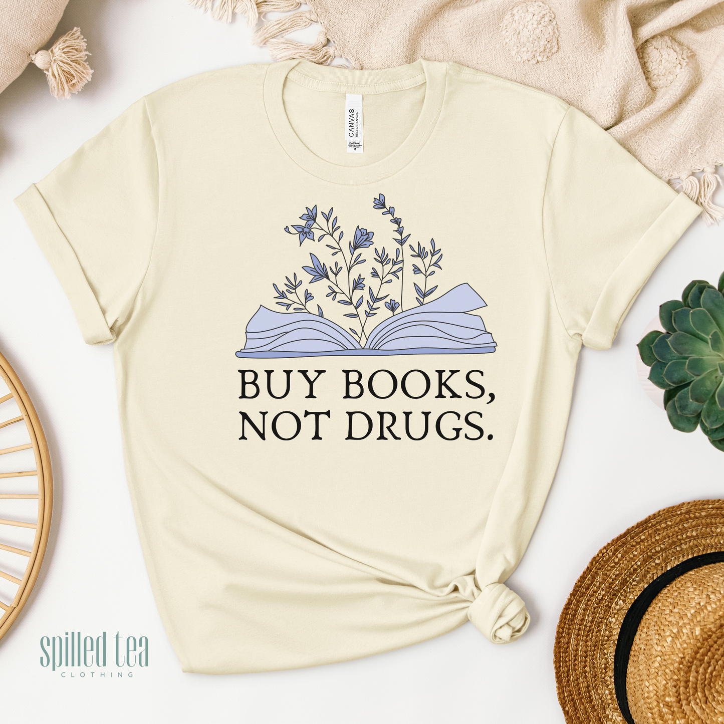 Buy Books, Not Drugs T-Shirt