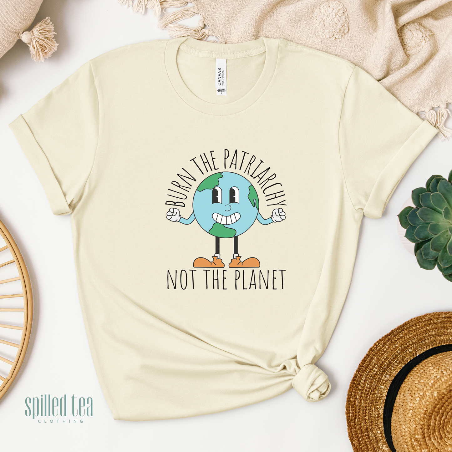 Burn The Patriarchy, Not The Planet T-Shirt
