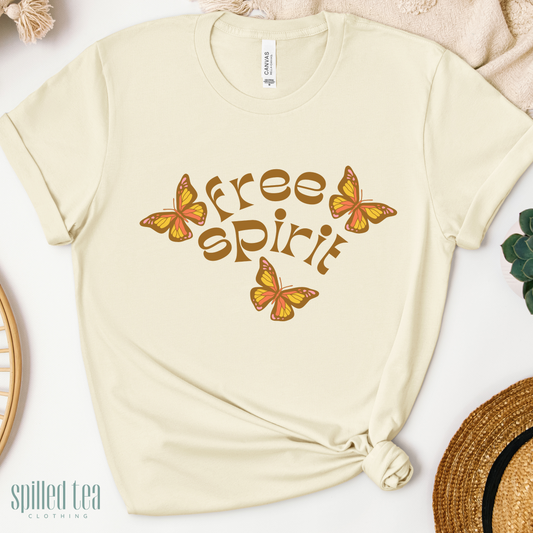 Free Spirit Butterfly T-Shirt