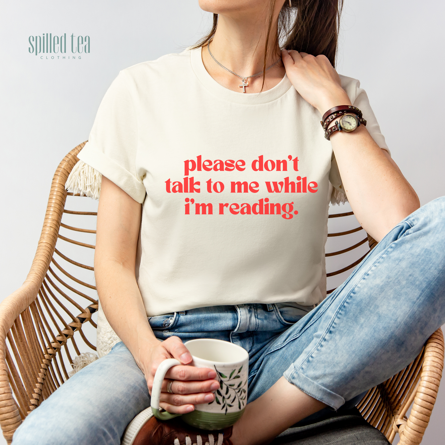 Please Don't Talk To Me While I'm Reading T-Shirt