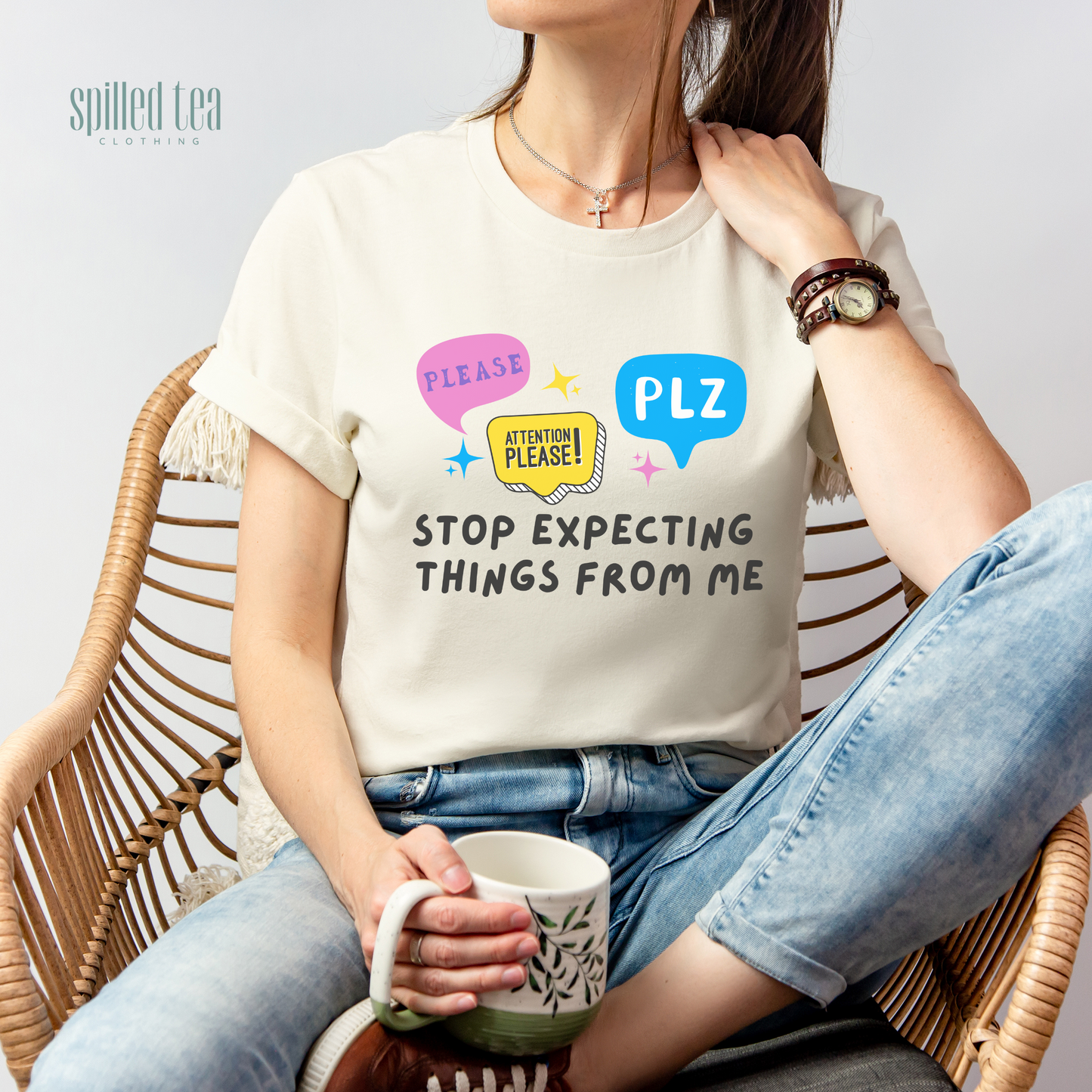 Please Stop Expecting Things From Me T-Shirt