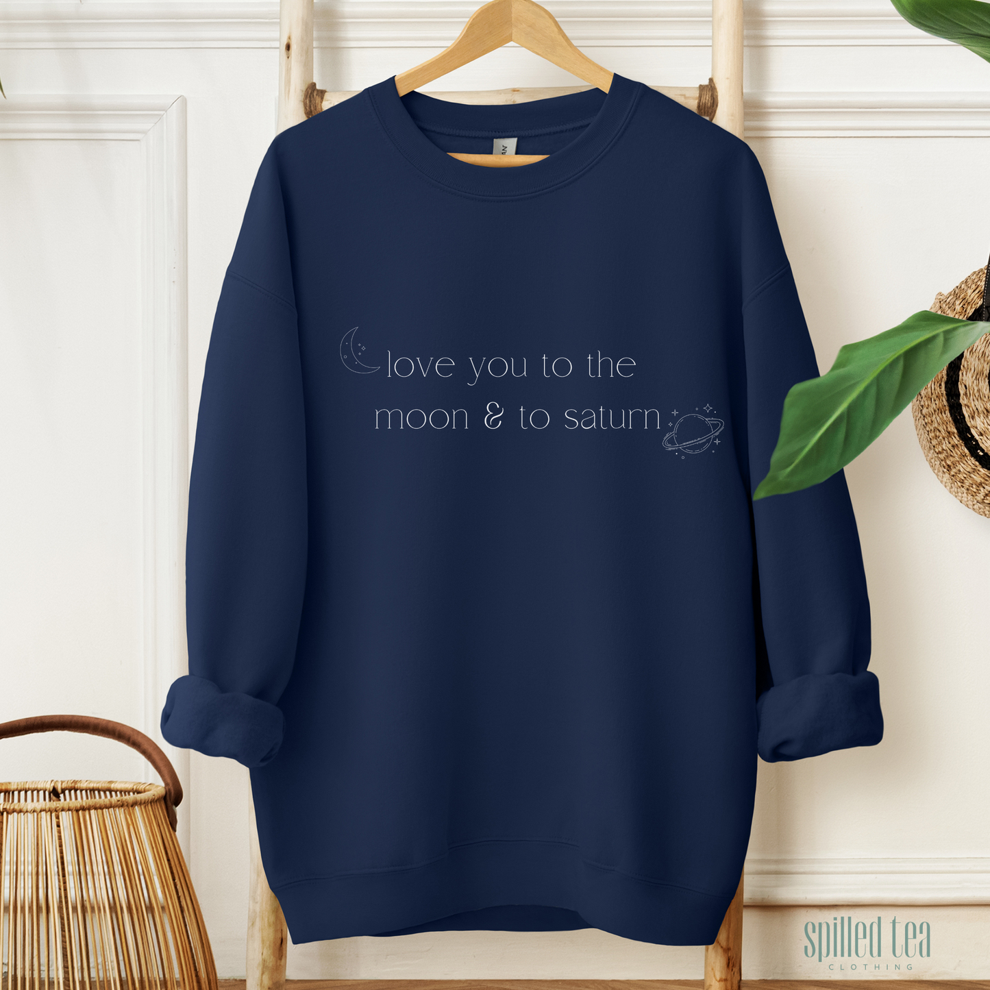 To The Moon & To Saturn Sweatshirt