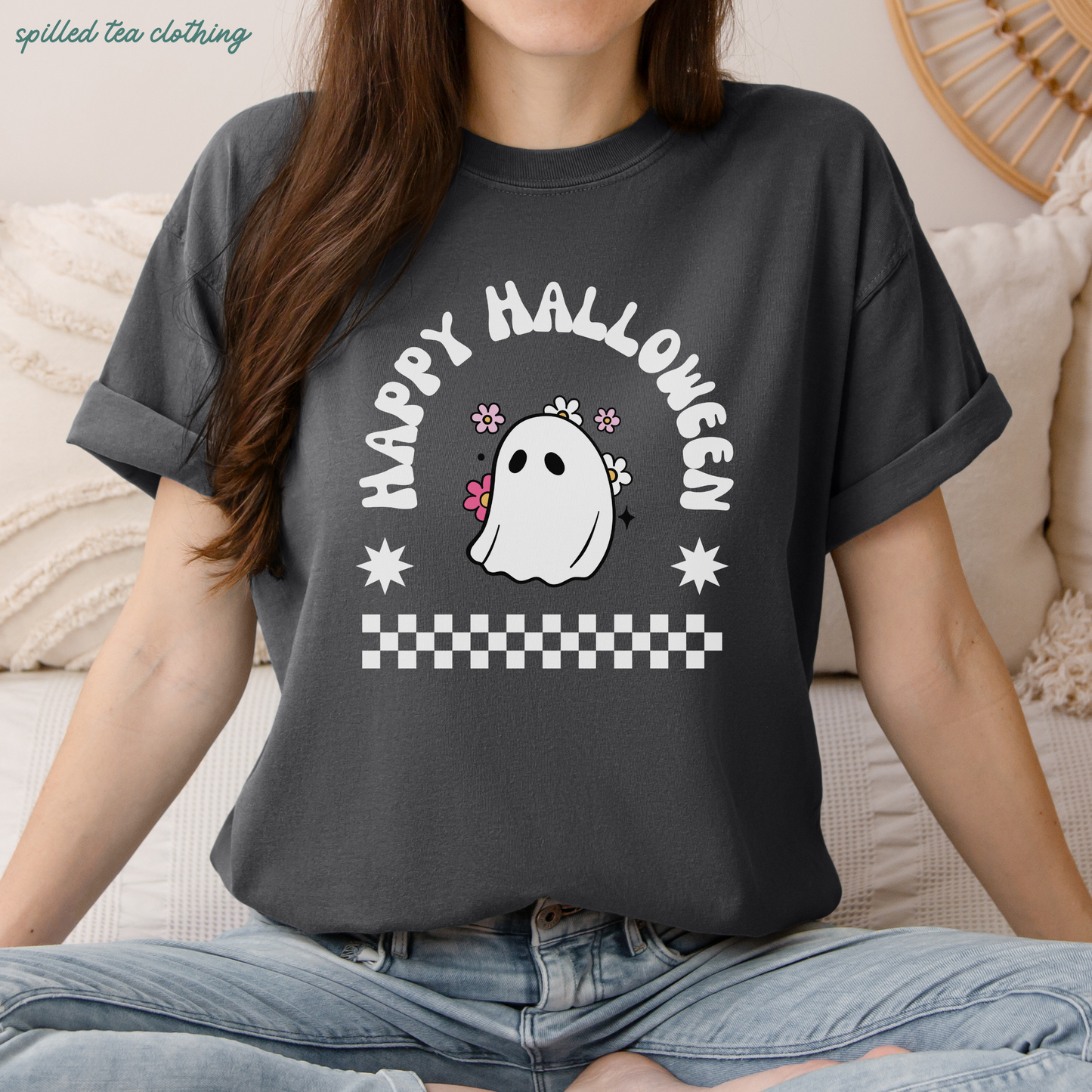 Happy Halloween Ghost T-Shirt