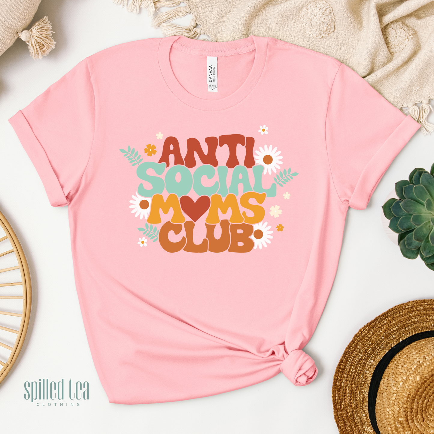 Anti-Social Moms Club T-Shirt
