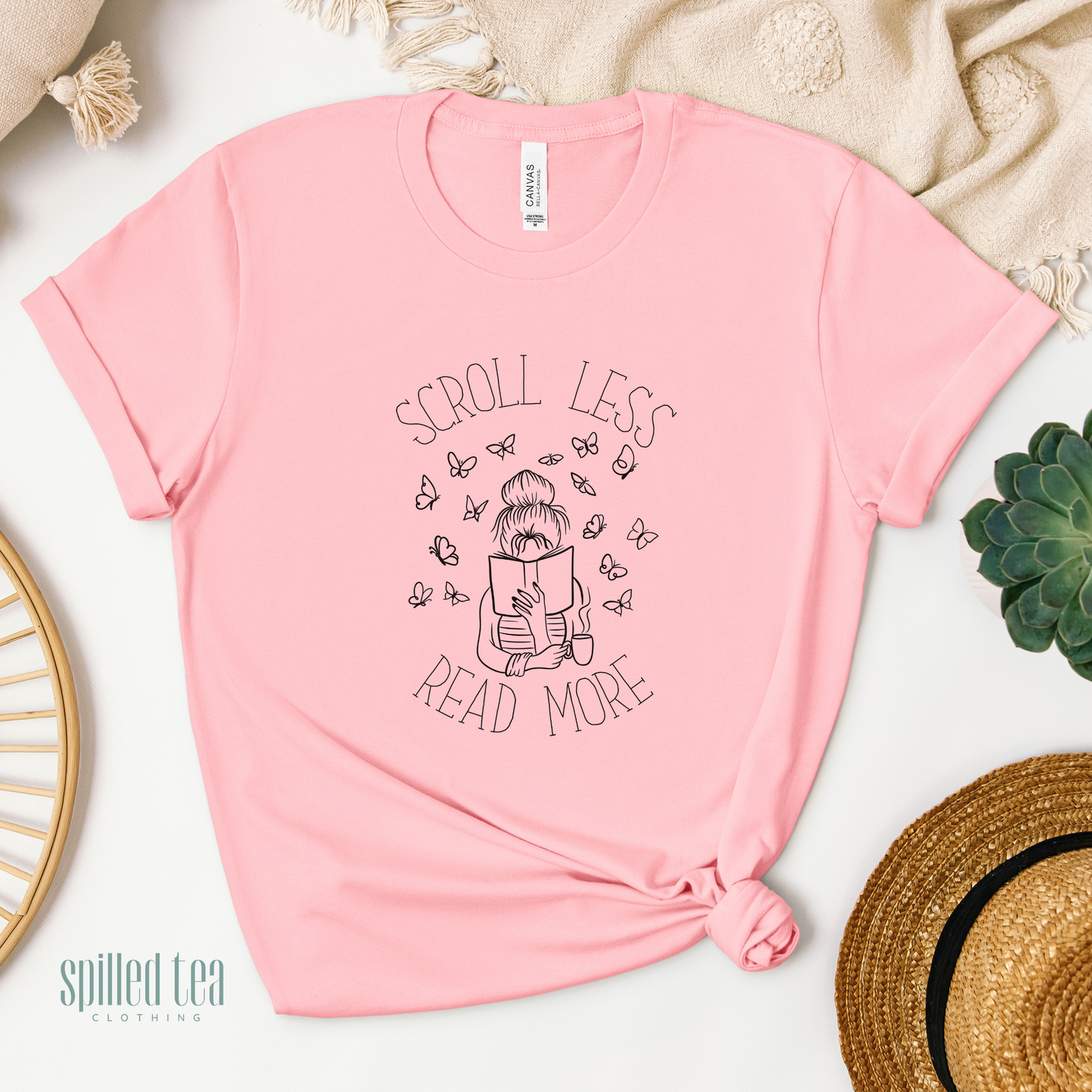 Scroll Less, Read More T-Shirt