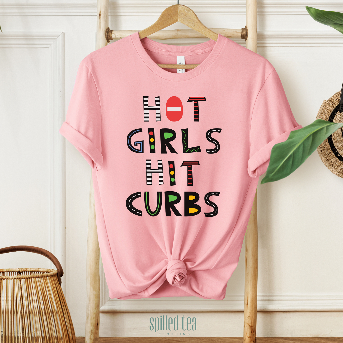Hot Girls Hit Curbs T-Shirt