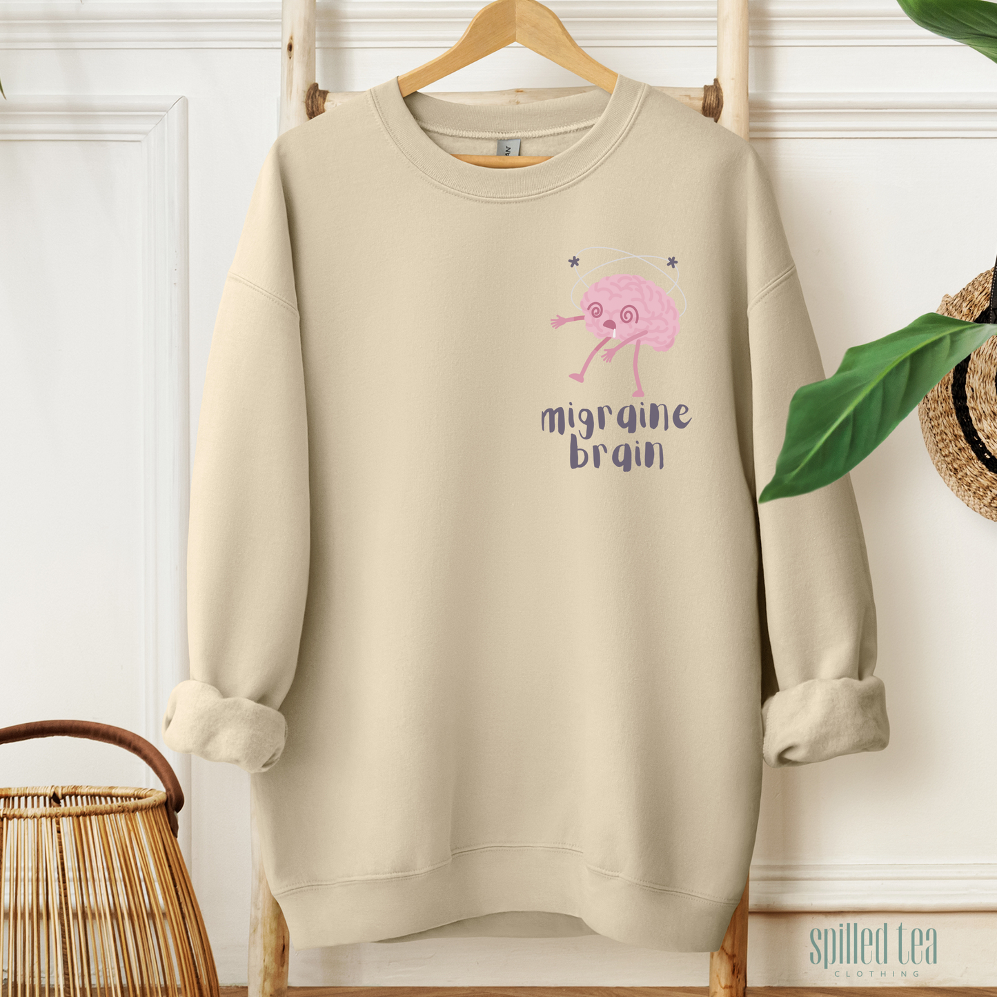 Migraine Brain Sweatshirt