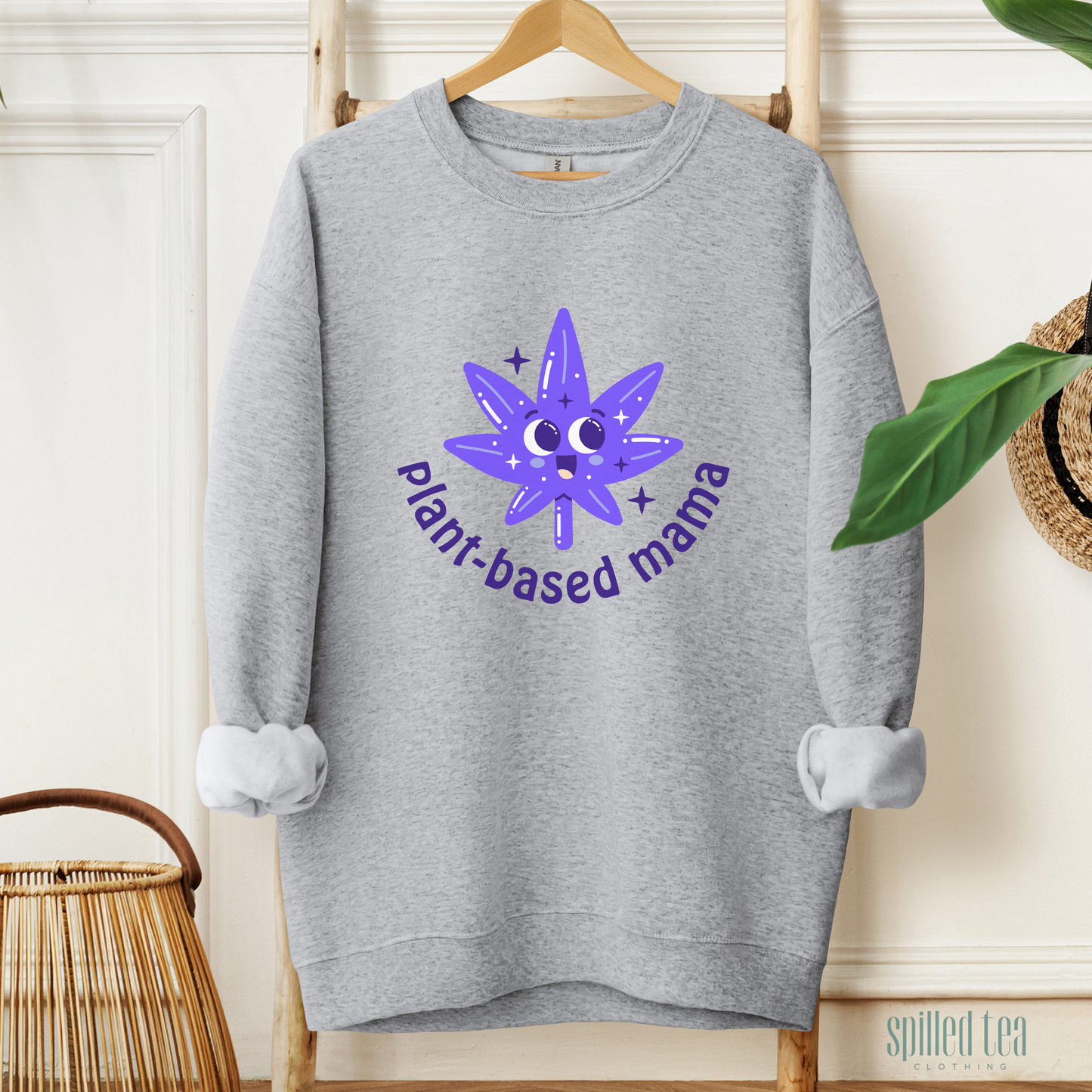Plant-Based Mama Sweatshirt (4/20)