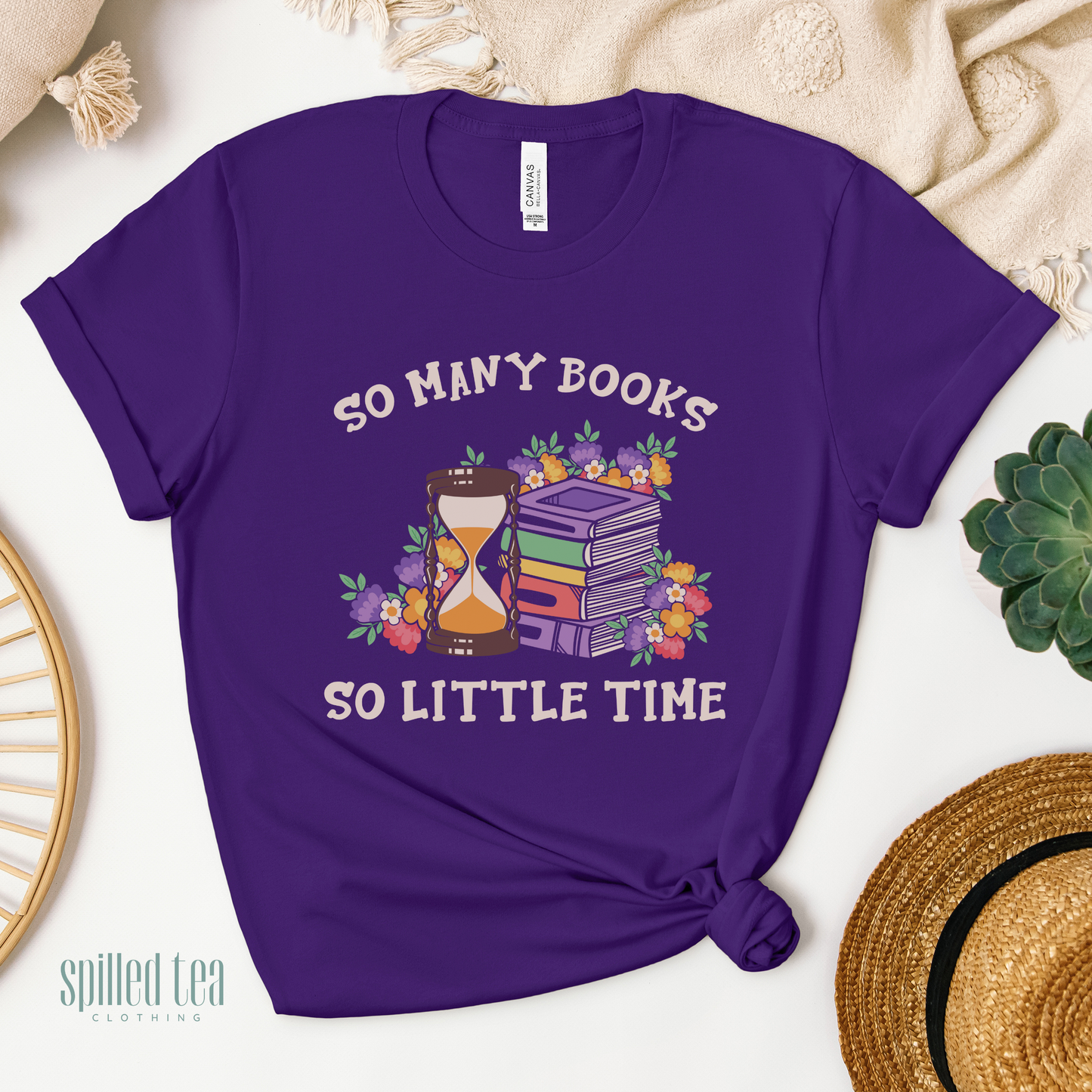 So Many Books, So Little Time T-Shirt