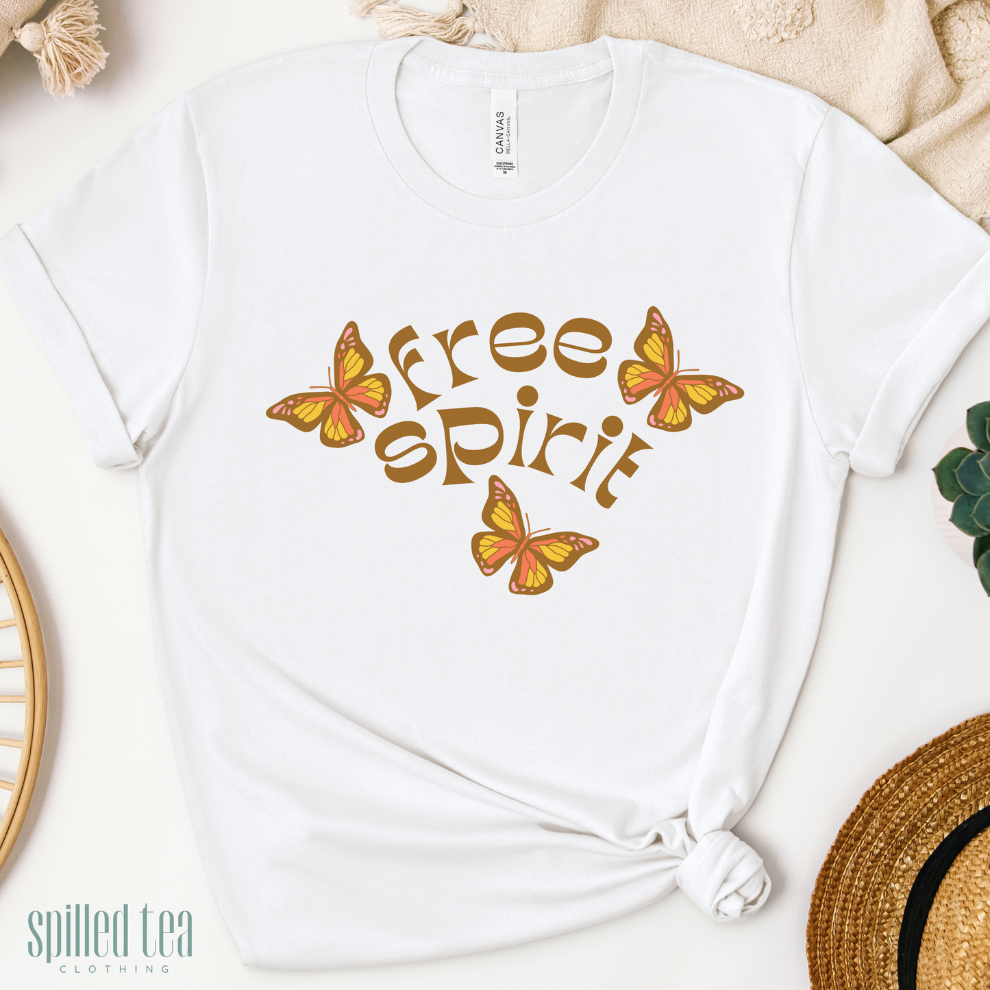 Free Spirit Butterfly T-Shirt