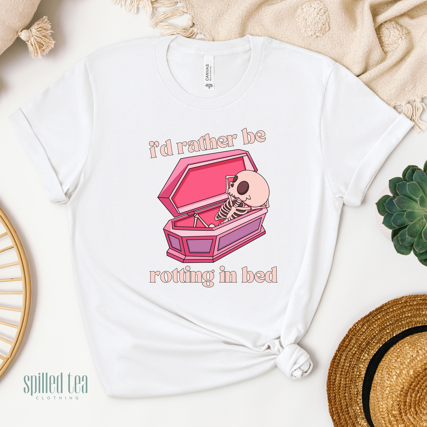 I'd Rather Be Rotting In Bed T-Shirt