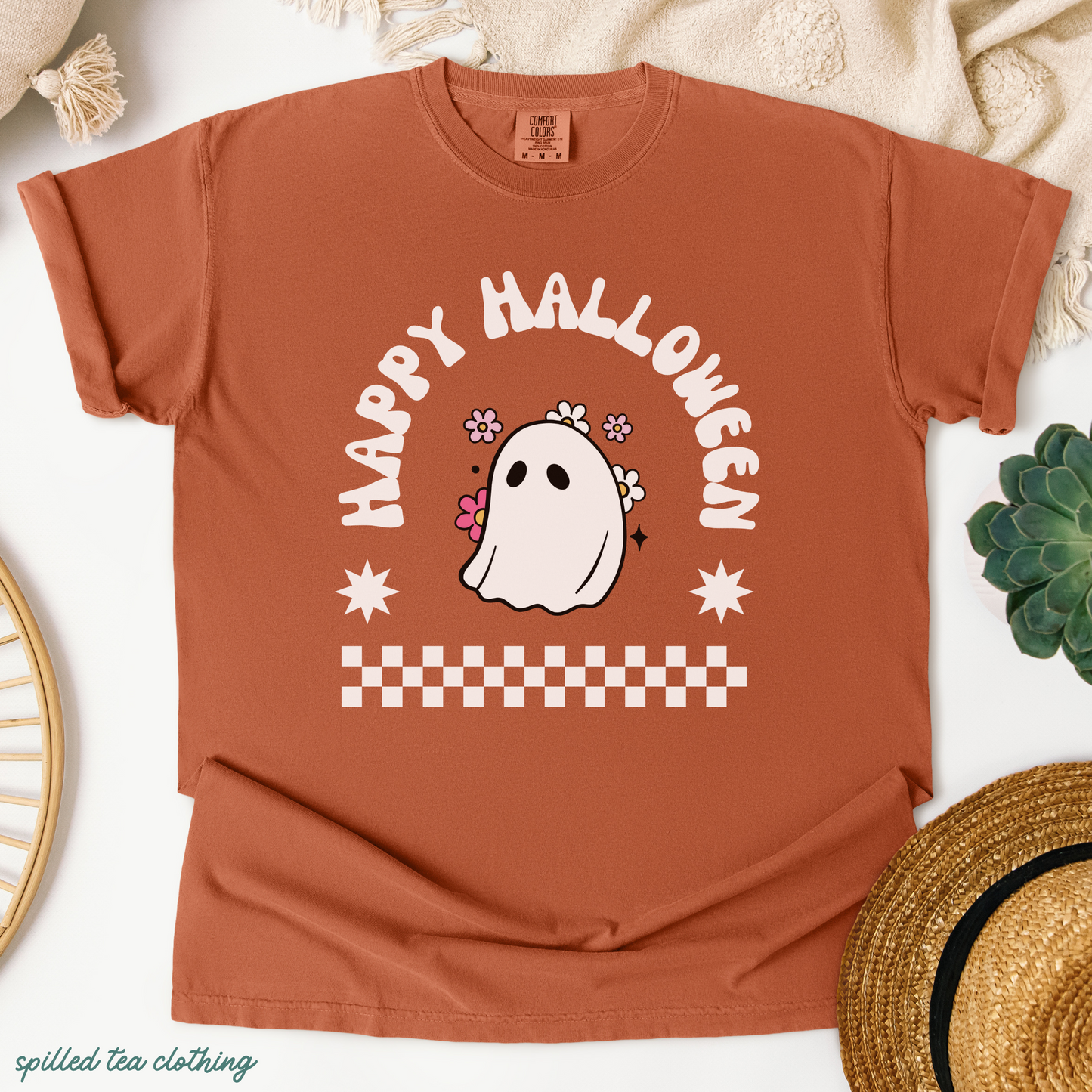 Happy Halloween Ghost T-Shirt