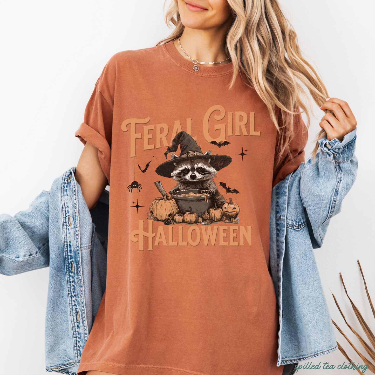 Feral Girl Halloween T-shirt